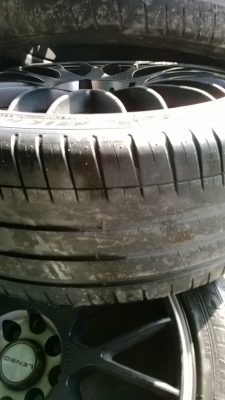 ขายล้อLENSO ขอบ17พร้อมยางชุดละ8300