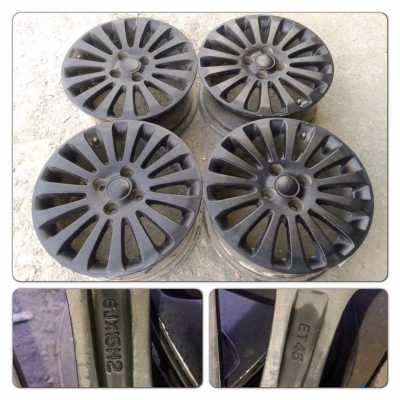 ขายล้อแม็กซ์ Ford Fiesta ขอบ15 4รู100 ราคา 3,200 บาทราคาถูก