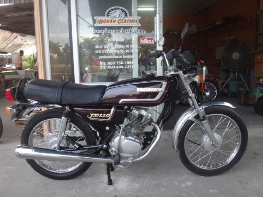 ขายJX110สีม่วงเปลือกมังคุดมีทะเบียนเอกสารชุดโอนภาษีขาดปี48(ร้านโบราณคลาสสิค)ไลท์บางแคโทร0897661966