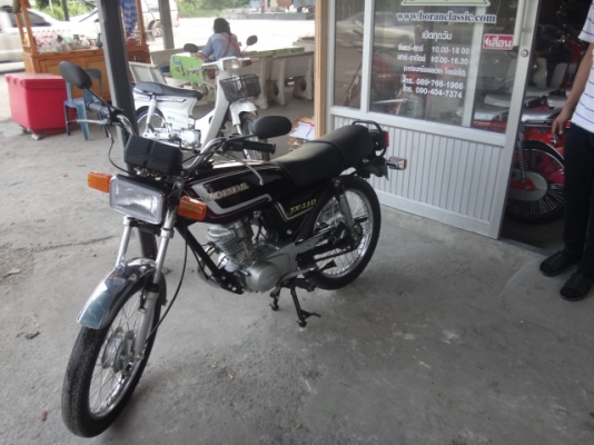 ขายJX110สีม่วงเปลือกมังคุดมีทะเบียนเอกสารชุดโอนภาษีขาดปี48(ร้านโบราณคลาสสิค)ไลท์บางแคโทร0897661966