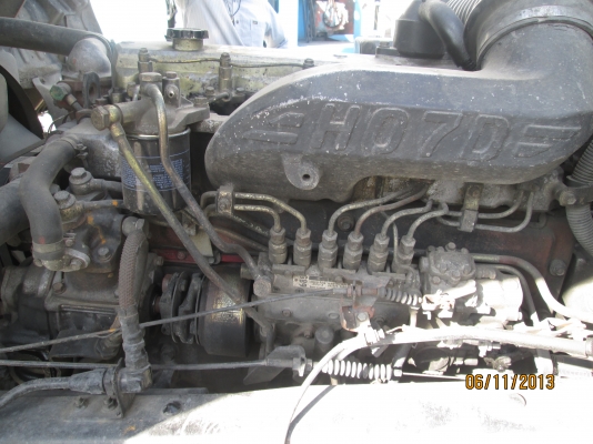 HINO-10ล้อ-FL3H-เครื่องHO7D-195--เครนทานาโด้5ตัน3ปลอก2ชักท้องวีV--7,50เมตร--