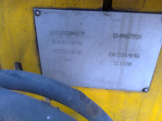 JCB3CXหลังคาเหลือง สวยๆพร้อมใช้ สภาพดี เล่มพร้อม