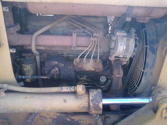 แทรคเตอร์ CAT D3 B ใบมีด 6 ทิศทาง