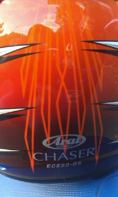 ขายARAIรุ่นCHASERไซร์ Mสีสวยไม่มีรอยชิวสโมกสภาพ98\% ขาย10000บาท