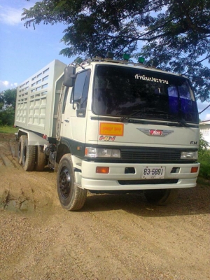 ขายรถสิบล้อ HIno Fm3m  ปี39 ดั้มเหล็กมีระบบลากพ่วง  รถพร้อมใช้งาน