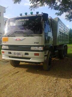 ขายรถสิบล้อ HIno Fm3m  ปี39 ดั้มเหล็กมีระบบลากพ่วง  รถพร้อมใช้งาน