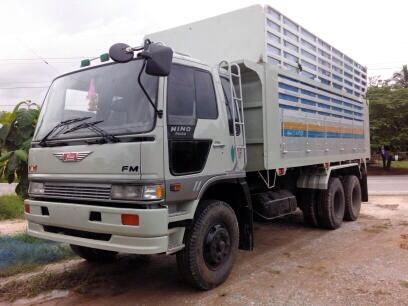 ขายรถสิบล้อ HIno Fm3m  ปี39 ดั้มมิเนียม คอกเกษตร รถพร้อมใช้งาน