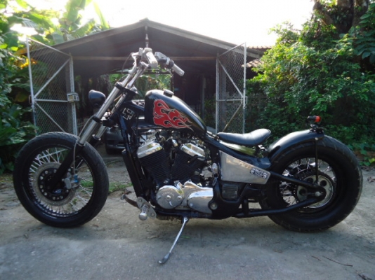 ขายชอปเปอร์ HONDA STEED 400CC. ปี91 สภาพสวยดังรูปเครื่องยนต์แน่นๆ ไม่มีเยิ้ม (อินวอยซ์+สพม.แล้ว) ราคา 59,000.-