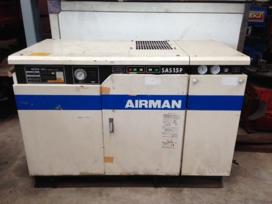 ขายปั๊มลม AIRMAN SAS15P ราคาตามสภาพ ขายปั๊มลม AIRMAN SAS15P ราคาตามสภาพ