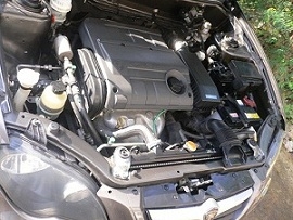 ขายรถ PROTON PERSONA 1.6 A/T รุ่นTOP ABS AIRBAG2ใบ  ปี2011 NGVจากโรงงาน สีน้ำตาลดำ