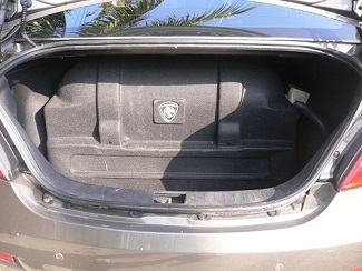 ขายรถ PROTON PERSONA 1.6 A/T รุ่นTOP ABS AIRBAG2ใบ  ปี2011 NGVจากโรงงาน สีน้ำตาลดำ