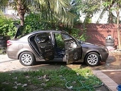 ขายรถ PROTON PERSONA 1.6 A/T รุ่นTOP ABS AIRBAG2ใบ  ปี2011 NGVจากโรงงาน สีน้ำตาลดำ