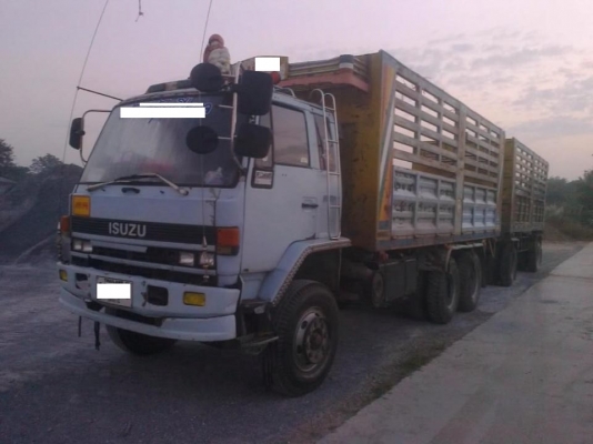 ขายรถสิบล้อ isuzu ร็อคกี้ 240นางฟ้า วางเครื่อง p11c เกียร์เดิม ดั้ม เกษตร แม่-ลูก