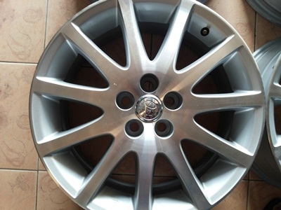 ขายล้อแม็กToyota wish 11 ก้าน ขอบ 17 นิ้ว   5รู100   1  ชุด