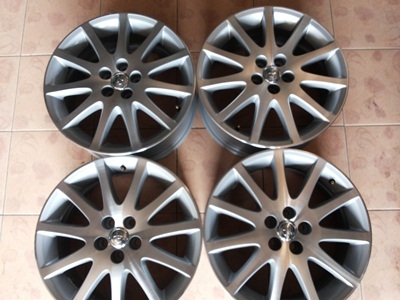 ขายล้อแม็กToyota wish 11 ก้าน ขอบ 17 นิ้ว   5รู100   1  ชุด