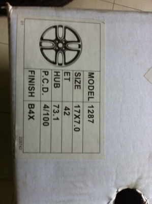 ขาย Mag RG2 ขอบ 17 สี่รู100 เหลือ 1 วงครับ 1400฿ มาเอาไปเลย