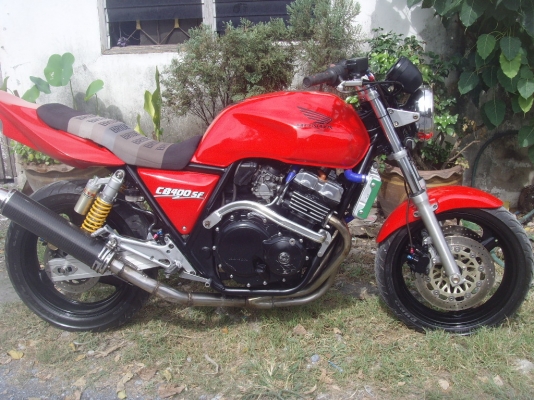 ขาย/แลก Honda cb400 ปี 94 อินวอย+สรรพสามิต.ของแต่งเต็มรำ สีพึ่งทำมา59000