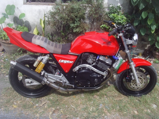 ขาย/แลก Honda cb400 ปี 94 อินวอย+สรรพสามิต.ของแต่งเต็มรำ สีพึ่งทำมา59000