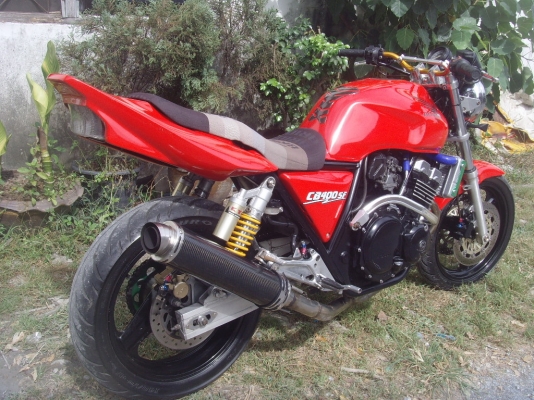 ขาย/แลก Honda cb400 ปี 94 อินวอย+สรรพสามิต.ของแต่งเต็มรำ สีพึ่งทำมา59000