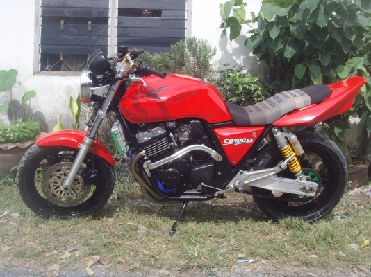 ขาย/แลก Honda cb400 ปี 94 อินวอย+สรรพสามิต.ของแต่งเต็มรำ สีพึ่งทำมา59000