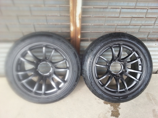 Advan RZ 6รู ขอบ 17 พร้อมยาง ***ล้อมีคู่เดียว***