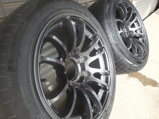 Advan RZ 6รู ขอบ 17 พร้อมยาง ***ล้อมีคู่เดียว***