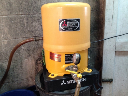 ขายปั้มน้ำอัตโนมัติ mitsubishi 100 W สภาพสวย พร้อมใช้งาน รับประกันคุณภาพ ดูประวัติการขายผมได้ครับ