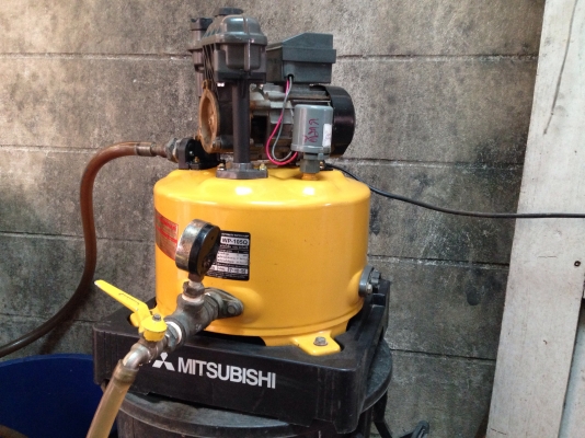 ขายปั้มน้ำอัตโนมัติ mitsubishi 100 W สภาพสวย พร้อมใช้งาน รับประกันคุณภาพ ดูประวัติการขายผมได้ครับ