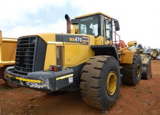 รถตักล้อยางWHEEL LOADER KOMATSU WA470-5
