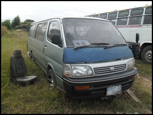 รถตู้ติดแก๊ส LPG หม้อต้มเสีย ขายถูกๆ