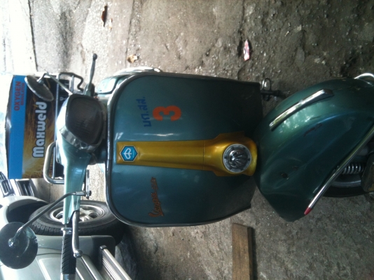 ขายเวสป้าสปิ้นส่งของ