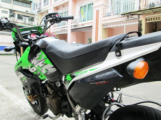 ขาย KSR ตัวใหม่ล่าสุด สตาร์ทมือ ไมล์แท้ 7613 กม เครื่องเดิมๆ แน่นๆ สภาพพร้อมใช้งาน สีเขียว ดำ ราคา 49900 บาท