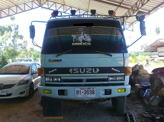 รถสิบล้อ อีซูสุ นางฟ้า 195 แรงม้า รถปี 39 รถสวย มีทะเบียนครบ