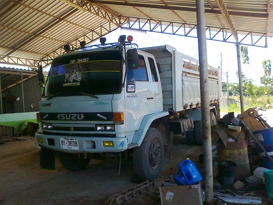 รถสิบล้อ อีซูสุ นางฟ้า 195 แรงม้า รถปี 39 รถสวย มีทะเบียนครบ