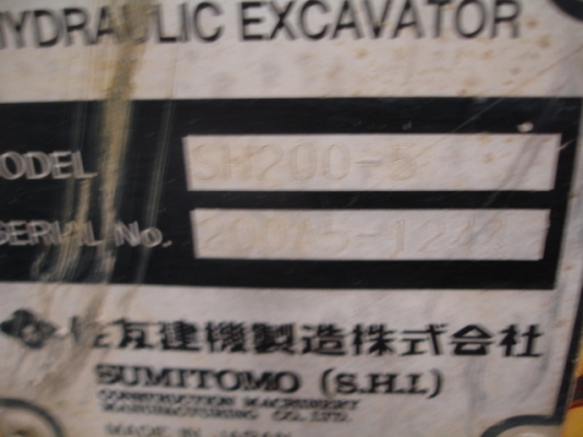Sumitomo SH200-5 นำเข้าจากญี่ปุ่นถึงไทยแล้ว เชิญมาตรวจสภาพได้เลยครับ