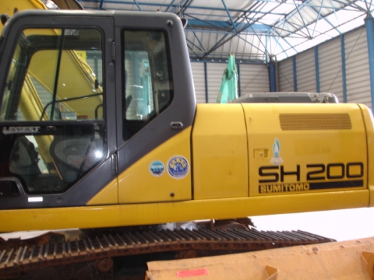Sumitomo SH200-5 นำเข้าจากญี่ปุ่นถึงไทยแล้ว เชิญมาตรวจสภาพได้เลยครับ