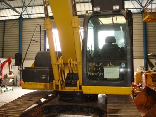 Sumitomo SH200-5 นำเข้าจากญี่ปุ่นถึงไทยแล้ว เชิญมาตรวจสภาพได้เลยครับ