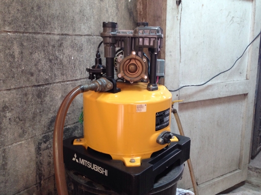 ขายปั้มน้ำอัตโนมัติ mitsubishi 150 W สภาพสวย พร้อมใช้งาน รับประกันคุณภาพ ดูประวัติการขายผมได้ครับ