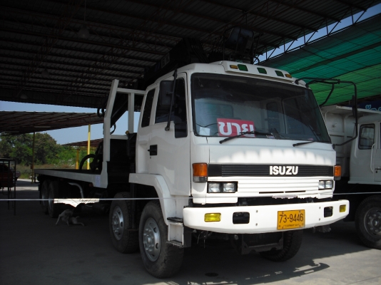 รถบรรทุก ISUZU  ปี 2540   275 แรงม้า พร้อมเฮี้ยบ 6 ตัน