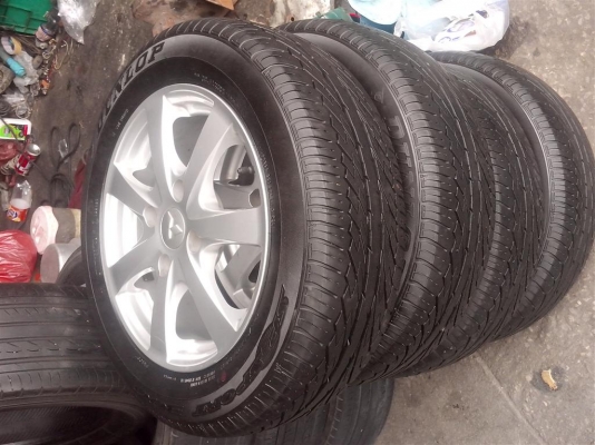 ขายแม๊กมิตรซูพร้อมยาง 15 นิ้ว เดิมๆครับ