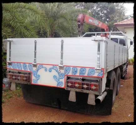 10ล้อ 1 เพลา Hino FL3H 195 แรงม้า ติดเครน unic 3.3ตัน ปี35