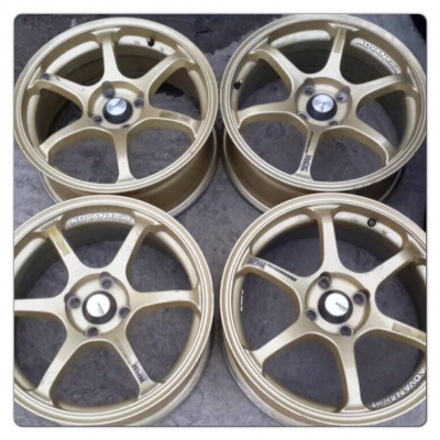 ขายแม็กมือ2ขอบ16 Advan RG2 4รู100 ราคา 7,300 บ.ถูก