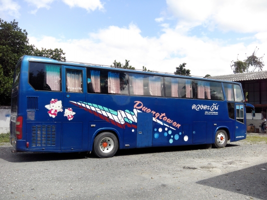 ขายรถบัสแอร์ ฮีโน่ 6ล้อ ชั้นครึ่ง 950000