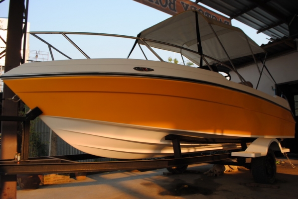 !!..ลดสุดๆลำเดียว..!! ขายเรือใหม่ไฟเบอร์18ฟุต