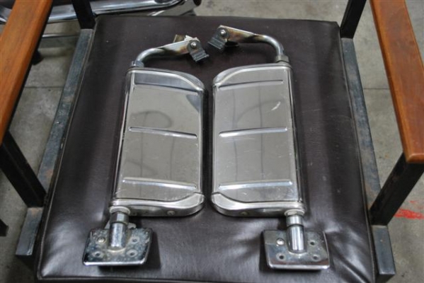 ขายกระจกข้างโครเมี่ยมแบบคอนวอย