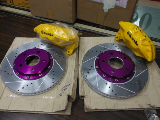 เบรคอาริโต้+จาน+หั๊บใหม่ๆ