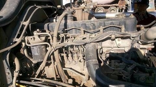 รถบรรทุกพ่วงดั๊มพ์ แม่-ลูก  ยี่ห้อ ISUZU DECA  270 แรงม้า