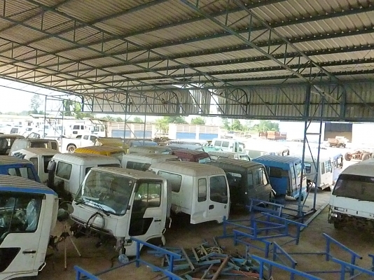 แสงฟ้าเต้นรถ///จำหน่ายชุดแต่งหัวเก๋ง HINO- สิงห์ไฮเทคโครเมี่ยมเก่าญี่ปุ่น