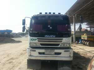 ขายรถพ่วง 18 ล้อ Isuzu Euro 2 เครื่อง 270 แรง ลูก 2 คาน ดั๊มพ์แม่ลูกแผงข้างเรียบ ยาง 70\%