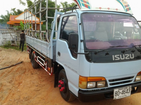 ISUZU NKR66LX เครื่อง120 ฝาขาว ห้างแท้ปี40 แอร์เย็น มาลัยเพาเวอร์ ภาษีเต็ม